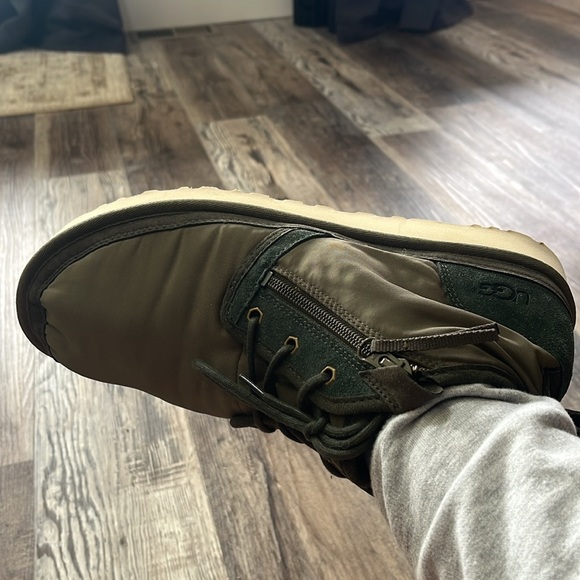 UGG Olive Green and Cream Men\'s Ankle Sneakers main image 8